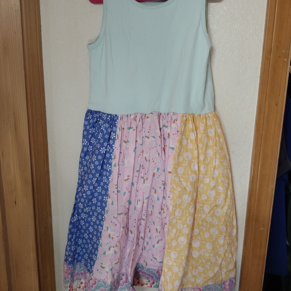 Matilda Jane Multicolor Patchwork Dress